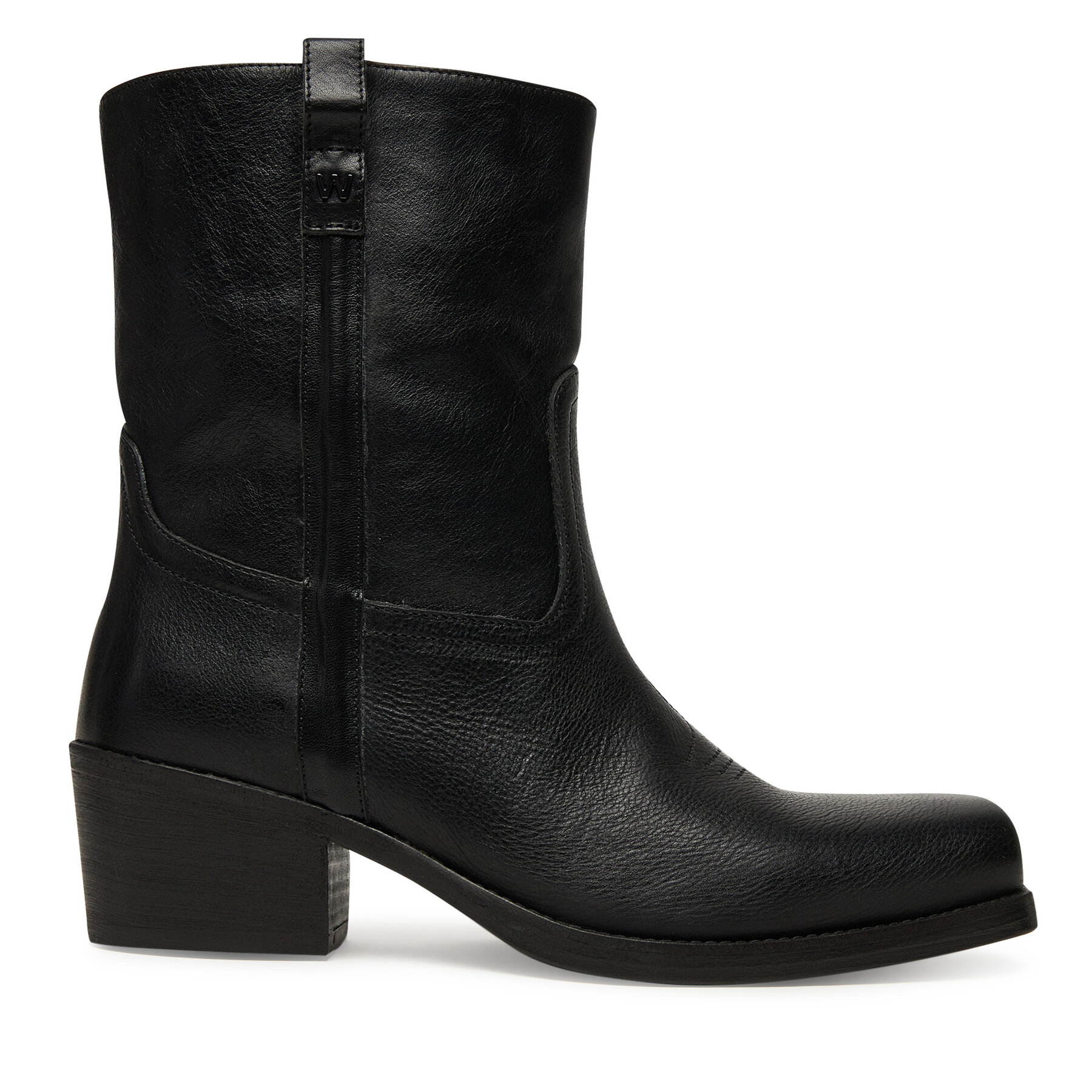 Боти Weekend Max Mara Ranch 2525796034600 Черен цвят на ниска цена