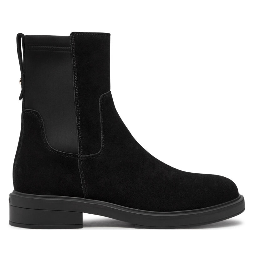 Боти тип челси BOSS Vanty Bootie Sdly 50523512 Черен цвят на ниска цена