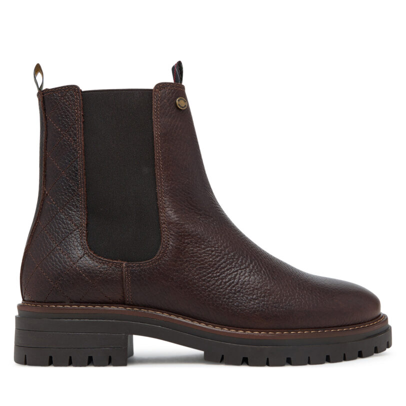 Боти тип челси Barbour Evie LFO0575BR96 Кафяв цвят на ниска цена