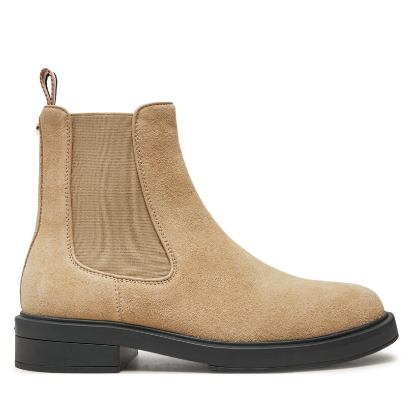 Боти тип челси Boss Vanity ChBootie SD 50513082 Бежов цвят на ниска цена