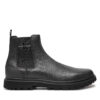 Боти тип челси Calvin Klein Jeans Eva Mid Chelsea Boot Lth YM0YM00750 Черен цвят на ниска цена