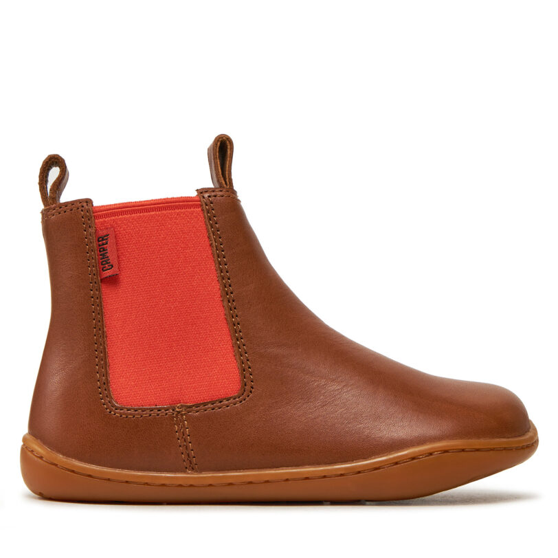 Боти тип челси Camper Peu Cami Kids K900326-004 S Кафяв цвят на ниска цена