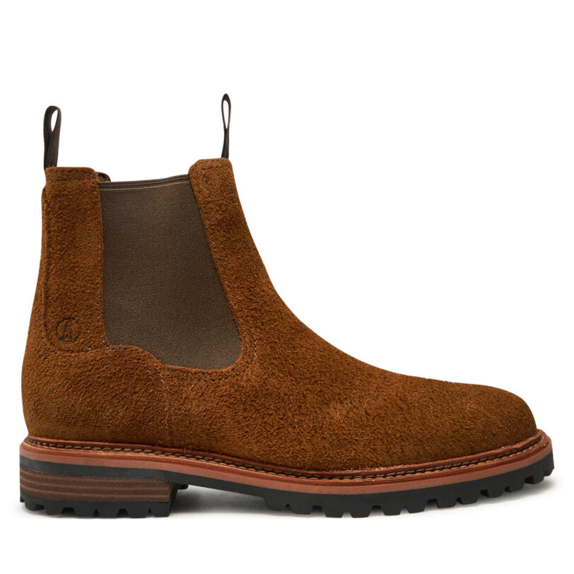 Боти тип челси Clarks Clarkridge Top 26179723 Кафяв цвят на ниска цена