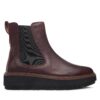Боти тип челси Clarks Orianna W Up 261748224 Бордо цвят на ниска цена