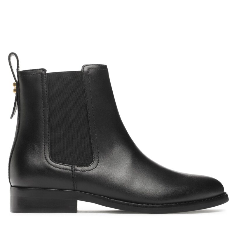 Боти тип челси Coach Maeve Lth Bootie CN143 Черен цвят на ниска цена