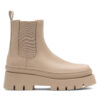 Боти тип челси DeeZee LARA H230208-1 Бежов цвят на ниска цена