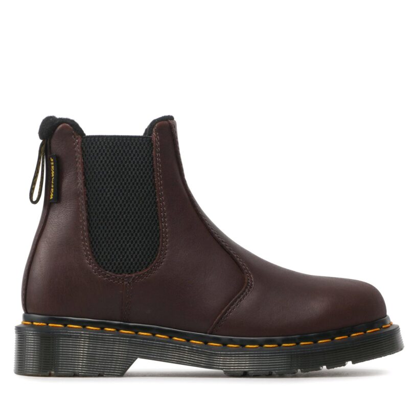 Боти тип челси Dr. Martens 2976 27821201 Бордо цвят на ниска цена