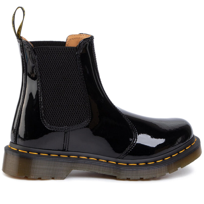 Боти тип челси Dr. Martens 2976 Patent Lamper 25278001 Черен цвят на ниска цена