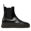 Боти тип челси GIUSEPPE ZANOTTI IU40024 Черен цвят на ниска цена
