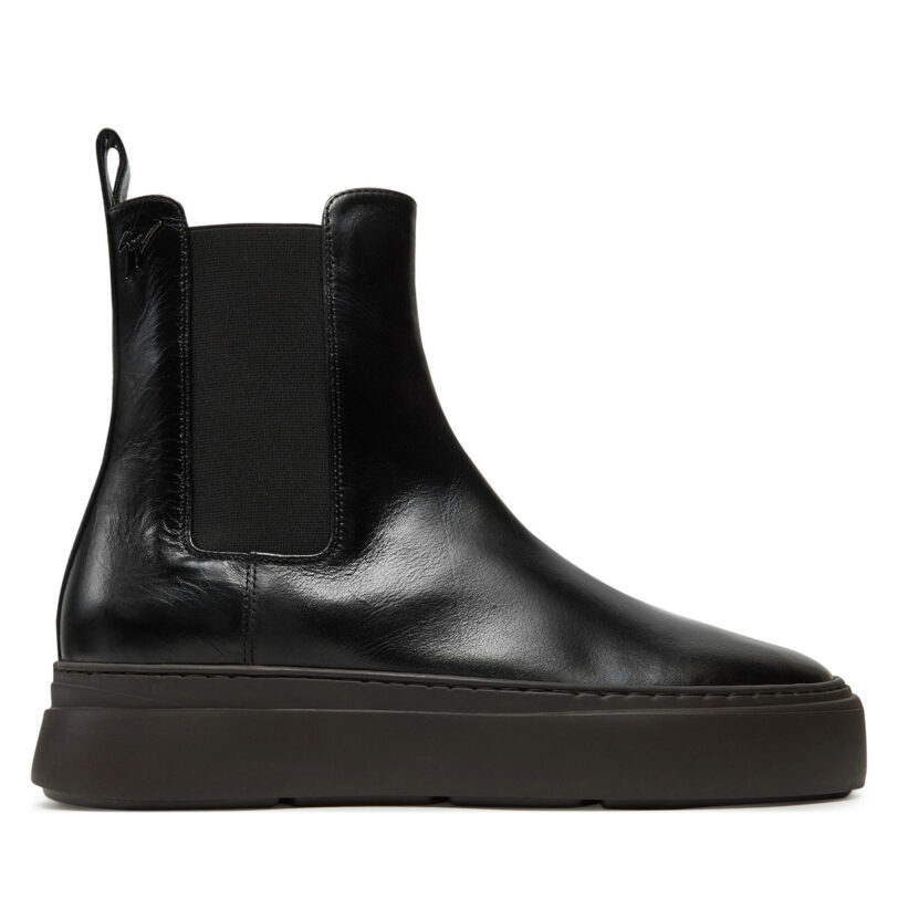 Боти тип челси GIUSEPPE ZANOTTI IU40024 Черен цвят на ниска цена