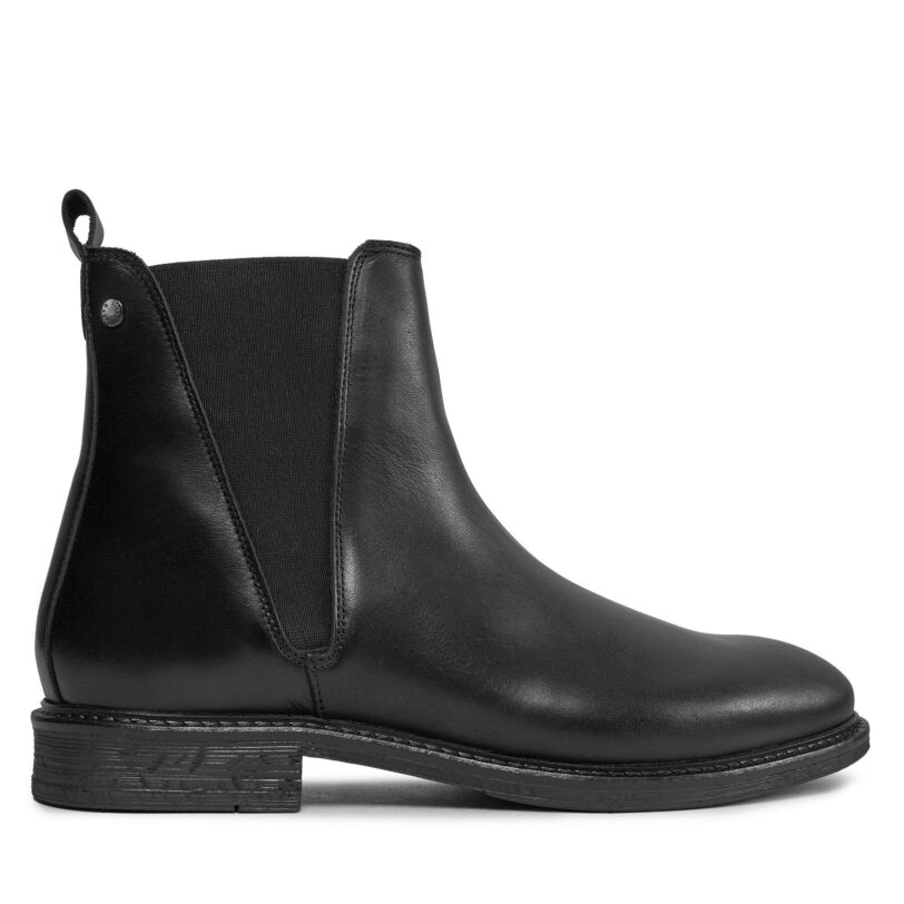 Боти тип челси Jack&Jones 12241133 Черен цвят на ниска цена