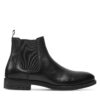 Боти тип челси Jack&Jones Jfwargo 12192758 Черен цвят на ниска цена