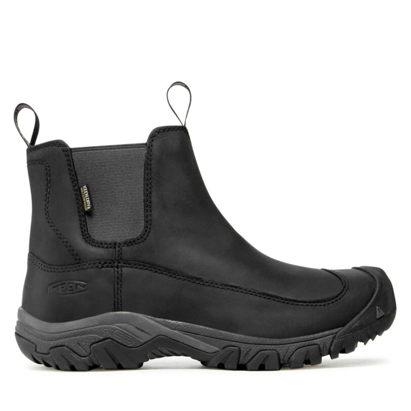 Боти тип челси Keen Anchorage Boot III WP 1017789 Черен цвят на ниска цена