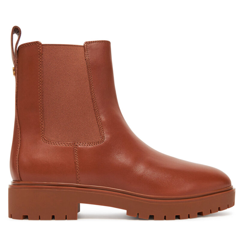 Боти тип челси LAUREN RALPH LAUREN 802974476001 Кафяв цвят на ниска цена