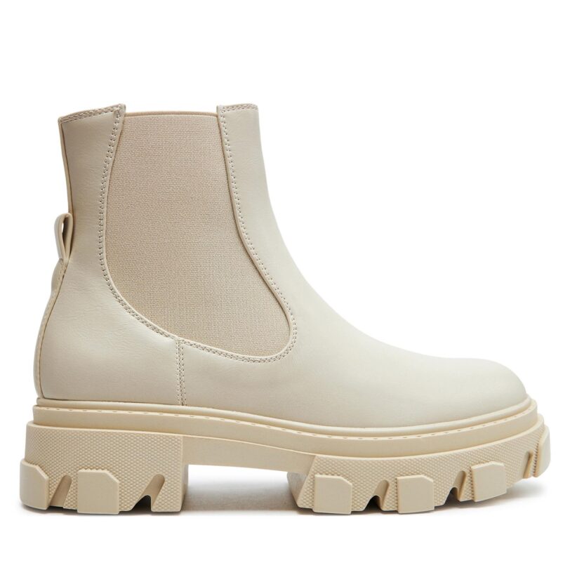 Боти тип челси ONLY Shoes Onltola-15 15320055 Екрю цвят на ниска цена