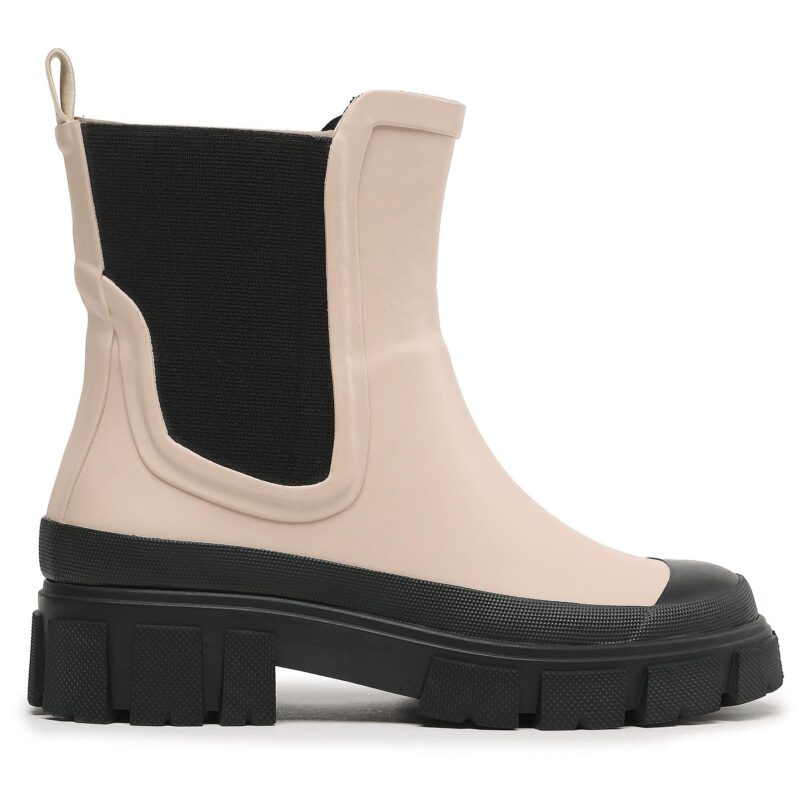 Боти тип челси ONLY Shoes Onlwellie 15288645 Бежов цвят на ниска цена