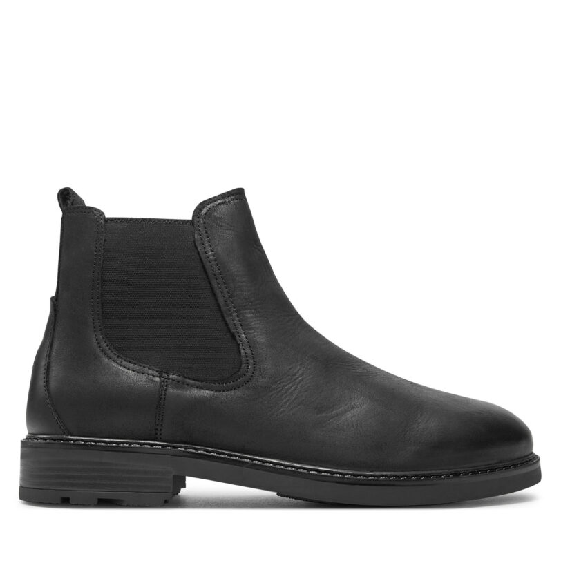 Боти тип челси Pepe Jeans PMS50244 Черен цвят на ниска цена