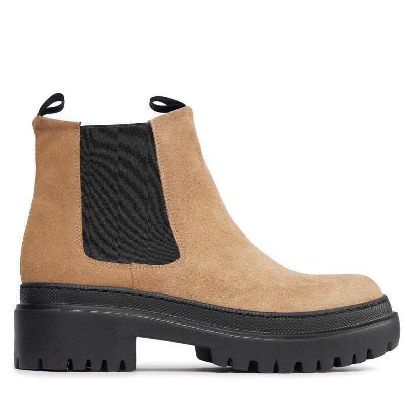 Боти тип челси Pollini SA21204G0HTI0130 Бежов цвят на ниска цена
