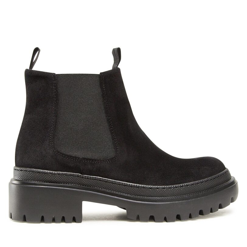 Боти тип челси Pollini SA21204G1FTH0000 Черен цвят на ниска цена