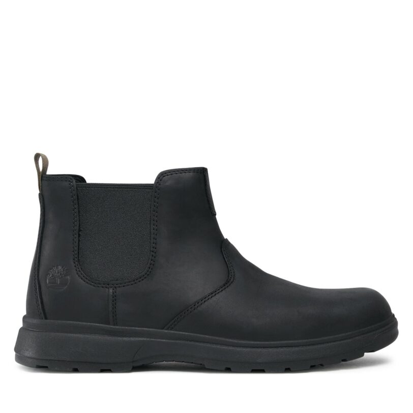 Боти тип челси Timberland Atwells Ave Chelsea TB0A5R9M0151 Черен цвят на ниска цена