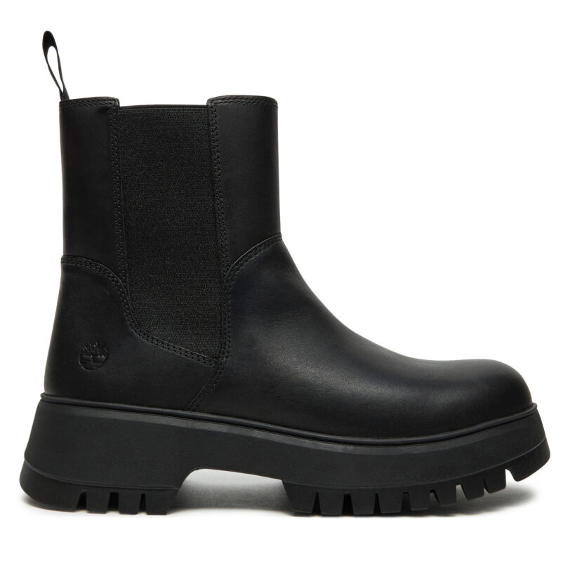 Боти тип челси Timberland Mid Pull On Boot TB0A6FCHW021 Черен цвят на ниска цена