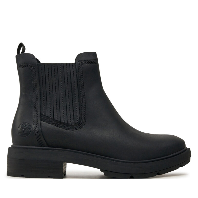 Боти тип челси Timberland TB0A2PBBW021 Черен цвят на ниска цена