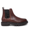 Боти тип челси Tommy Hilfiger Casual Hilfiger Chunky Lth Chels FM0FM05197 Кафяв цвят на ниска цена