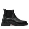 Боти тип челси Tommy Hilfiger Chelsea FM0FM05184 Черен цвят на ниска цена