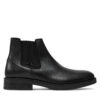 Боти тип челси Tommy Hilfiger Premium Hilfiger Tl Lth Chelsea FM0FM05185 Черен цвят на ниска цена