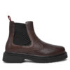 Боти тип челси Tommy Jeans Tjm Chelsea Boot EM0EM01469 Кафяв цвят на ниска цена