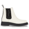 Боти тип челси Tommy Jeans Tjw Chelsea Flat EN0EN02311 Бял цвят на ниска цена