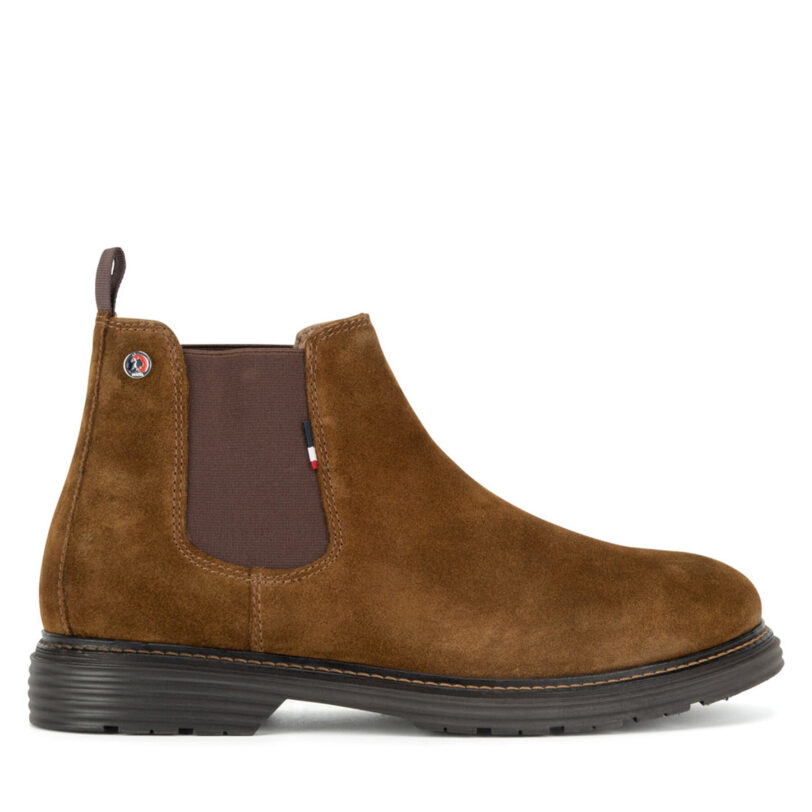 Боти тип челси U.S. Polo Assn. LORENZ001M/DSE1 Кафяв цвят на ниска цена
