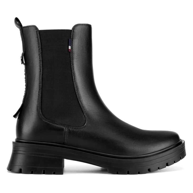 Боти тип челси U.S. Polo Assn. MAGDA002W/DLE1 Черен цвят на ниска цена