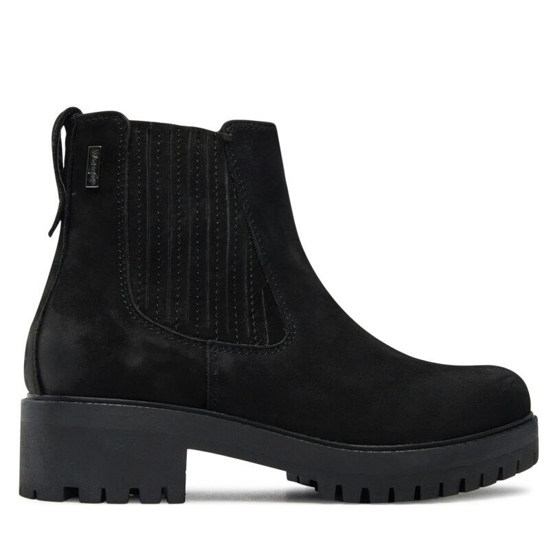 Боти тип челси Wrangler Callie Women Mid 20243073 Черен цвят на ниска цена