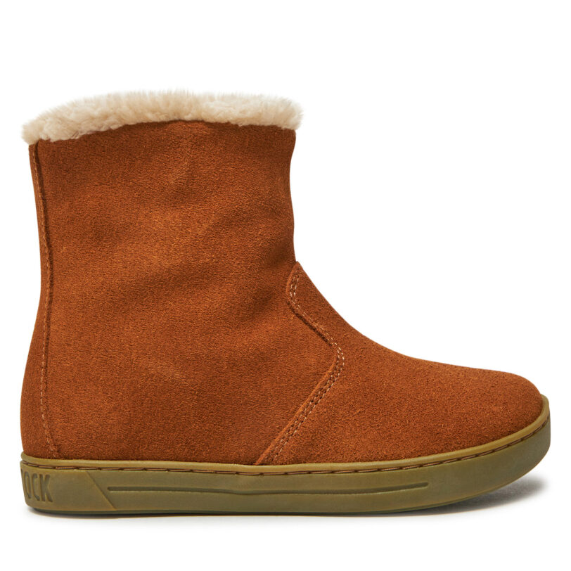 Ботуши Birkenstock Lille Kids Leve M 1020206 Кафяв цвят на ниска цена