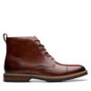 Ботуши Clarks Aldwin Cap 26179733 Кафяв цвят на ниска цена
