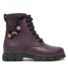 Ботуши Clarks Evyn Charm O. 26179029 Виолетов цвят на ниска цена