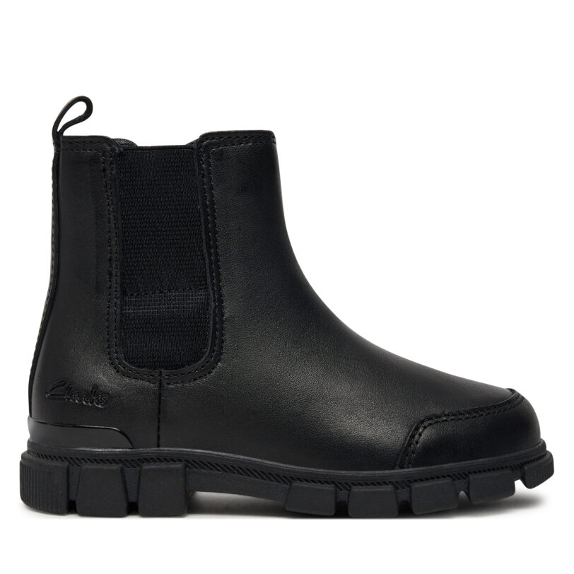 Ботуши Clarks Evyn Chelsea K. 26180291 Черен цвят на ниска цена