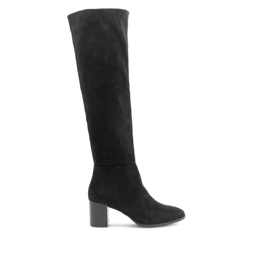 Ботуши DeeZee Hallie LS5987-01 Черен цвят на ниска цена