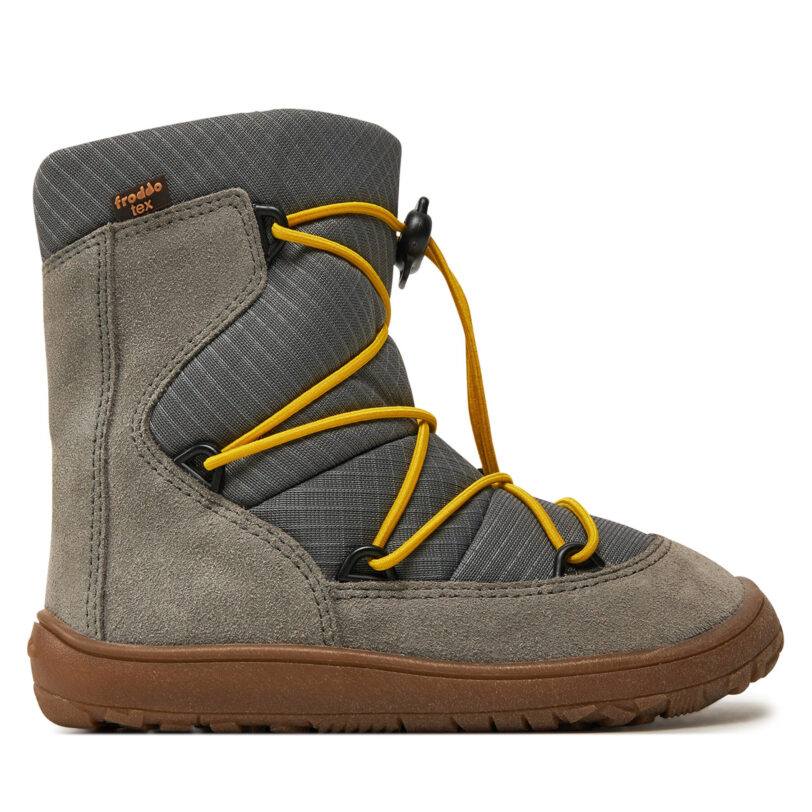 Ботуши Froddo Barefoot Tex Track Wool G3160239-4 M Сив цвят на ниска цена