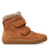 Ботуши Froddo Minni Suede G2110141-2 S Кафяв цвят на ниска цена