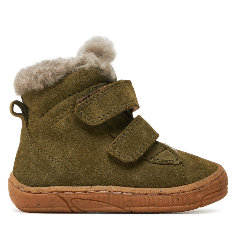 Ботуши Froddo Minni Suede G2110141-3 M Зелен цвят на ниска цена
