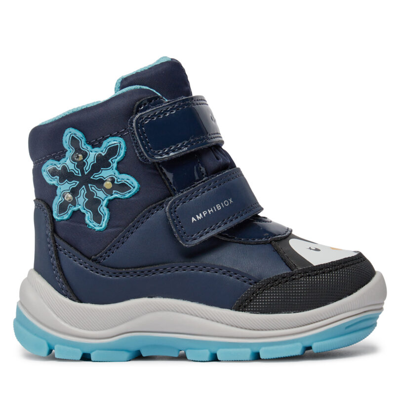 Ботуши Geox B Flanfil Girl B Abx B363WA 054FU CF4N4 M Тъмносин цвят на ниска цена
