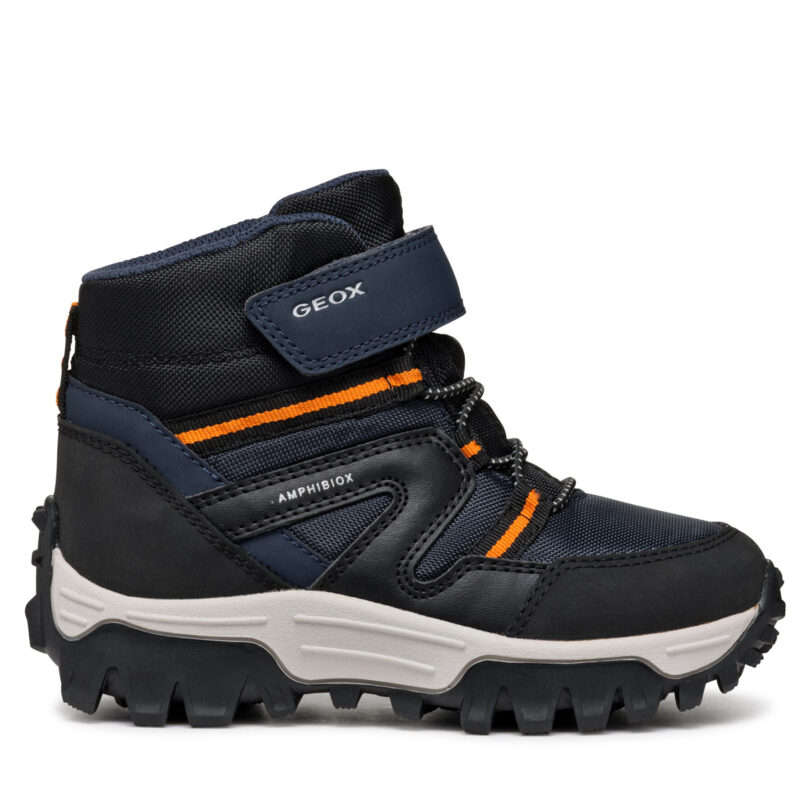 Ботуши Geox J Himalaya Boy B Abx J46FRD 050FU C0045 M Тъмносин цвят на ниска цена