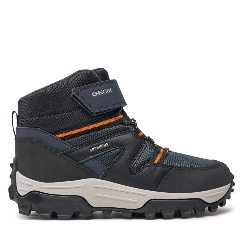 Ботуши Geox J Himalaya Boy B Abx J46FRD 050FU C0045 S Тъмносин цвят на ниска цена