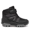 Ботуши Geox J Himalaya Boy B Abx J46FRD 050FU C9999 S Черен цвят на ниска цена