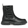 Ботуши Geox J Junette Girl J46HVC 0BCNH C9999 S Черен цвят на ниска цена