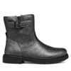 Ботуши Geox Jr Eclair J049QB 000BC C1357 D Сив цвят на ниска цена