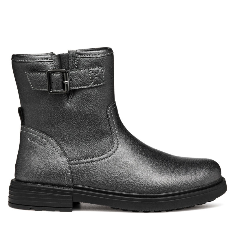 Ботуши Geox Jr Eclair J049QB 000BC C1357 D Сив цвят на ниска цена