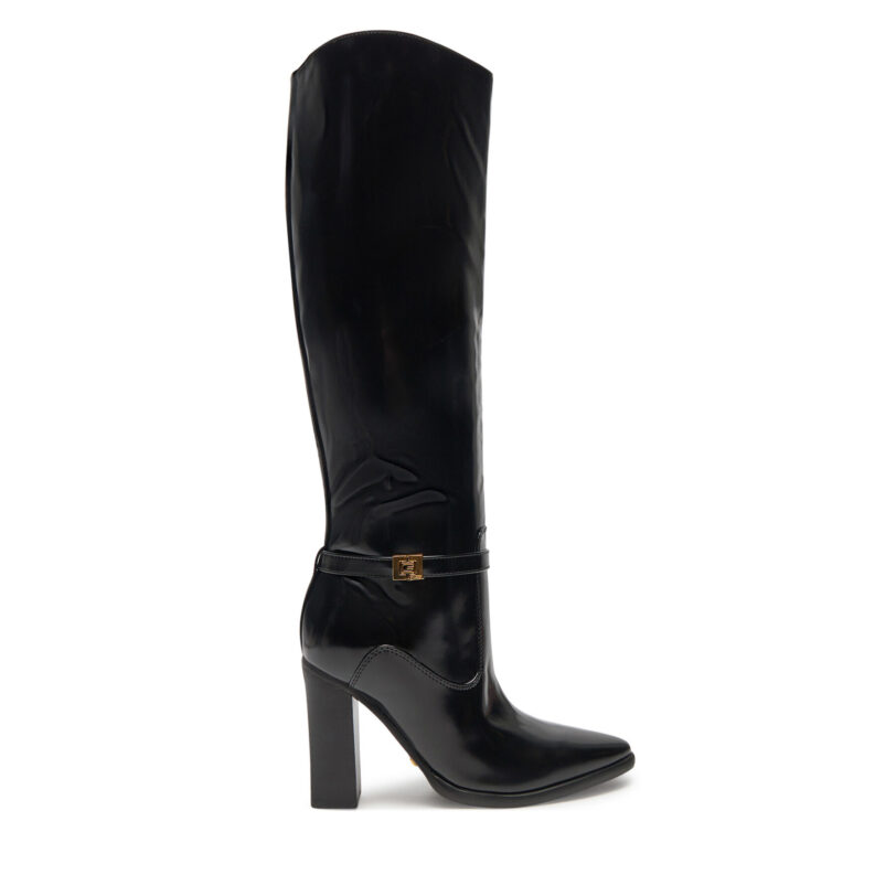 Ботуши Guess Lendy2 FLFLDY ELE11 Черен цвят на ниска цена